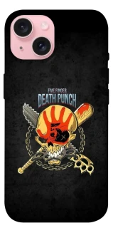 Чехол на Apple iPhone 15 (6.1") Five finger death punch ver.2 фото 1 из 1