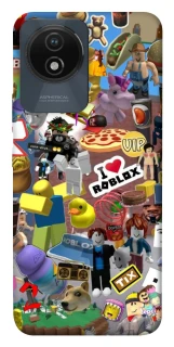 Чехол на Vivo Y02 Roblox collage ver.5 фото 1 из 1