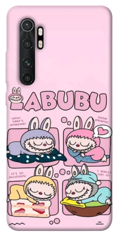 Чехол на Xiaomi Mi Note 10 Lite Labubu Dreams Collage фото 1 из 1