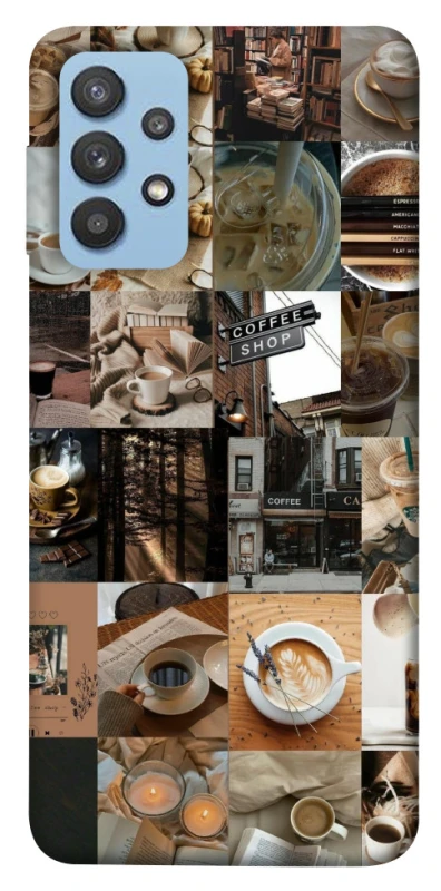 Чохол на Samsung Galaxy M32 Coffee collage ver.3 фото 1 з 1