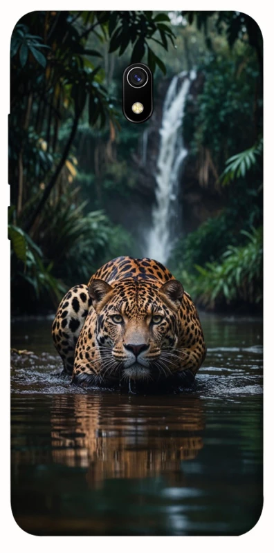 Чехол на Xiaomi Redmi 8a Leopard in water фото 1 из 1