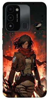 Чохол на TECNO Spark 8C Mikasa v2 фото 1 з 1