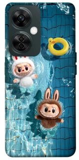 Чохол на OnePlus Nord CE 3 Lite Labubu in the pool фото 1 з 1