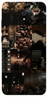 Чехол на Xiaomi Redmi 8a Coffee collage ver.1 фото 1 из 1