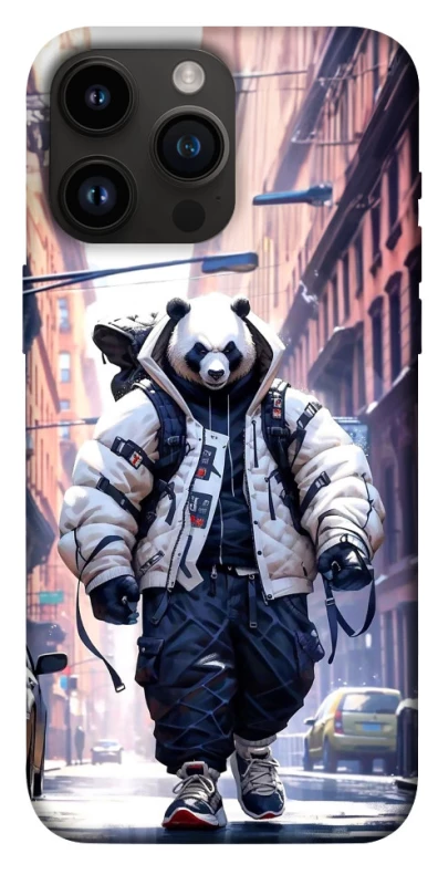 Чохол на Apple iPhone 14 Pro Max (6.7") Панда кур'єр фото 1 з 1