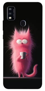 Чехол на ZTE Blade A51 Розовый котёнок фото 1 из 1