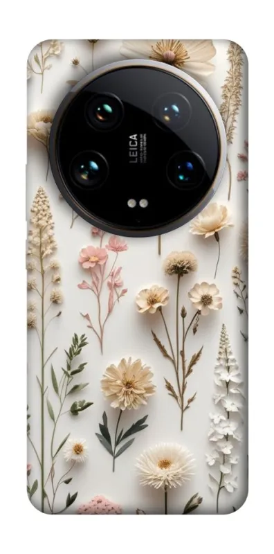 Чехол на Xiaomi 14 Ultra Floral design ver.1 фото 1 из 1