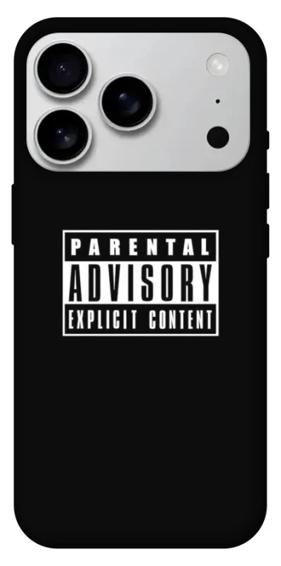 Чохол на Apple iPhone 17 Pro Max (6.9") Parental Advisory Label фото 1 з 1