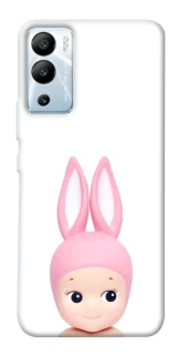 Чохол на Infinix Hot 12i Minimal Bunny Peek фото 1 з 1