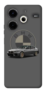 Чехол на TECNO Pova 6 Neo (LI6) BMW grey v2 фото 1 из 1