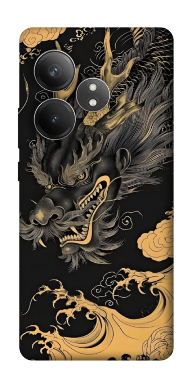 Чохол на Realme GT Neo 6 SE gold dragon фото 1 з 1
