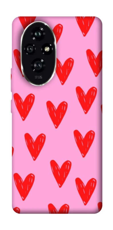 Чехол на Honor 200 Red hearts 2 фото 1 из 1
