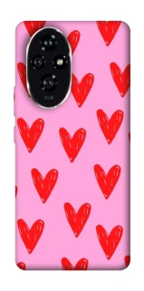 Чехол на Honor 200 Red hearts 2 фото 1 из 1