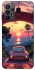 Чехол на Samsung Galaxy A23 4G Porsche at sunset фото 1 из 1