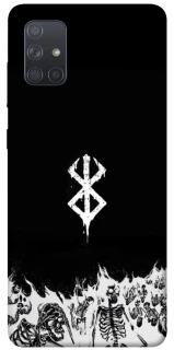 Чохол на Samsung Galaxy A71 Berserk skeletons фото 1 з 1