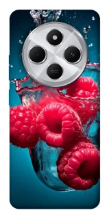 Чохол на Xiaomi Redmi 14C / Poco C75 Малинка у воді фото 1 з 1