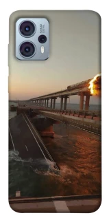 Чохол на Motorola Moto G23 Кримський міст втомився фото 1 Чохол на Motorola Moto G23 Кримський міст втомився фото 1 з 1