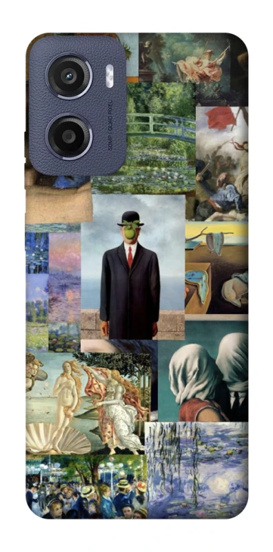 Чохол на Motorola Moto E15 Art collage ver.4 фото 1 з 1