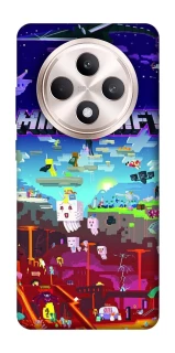Чехол на Oppo Reno 12 F 4G/5G Minecraft world фото 1 из 1