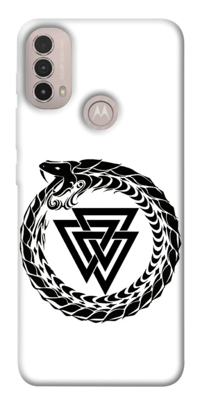 Чохол на Motorola Moto E40 Uruboros v2 фото 1 з 1