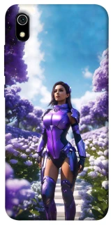 Чехол на Xiaomi Redmi 7A Cyber space girl ver.4 фото 1 из 1