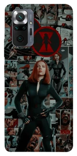 Чохол на Xiaomi Redmi Note 10 Pro Black Widow фото 1 з 1