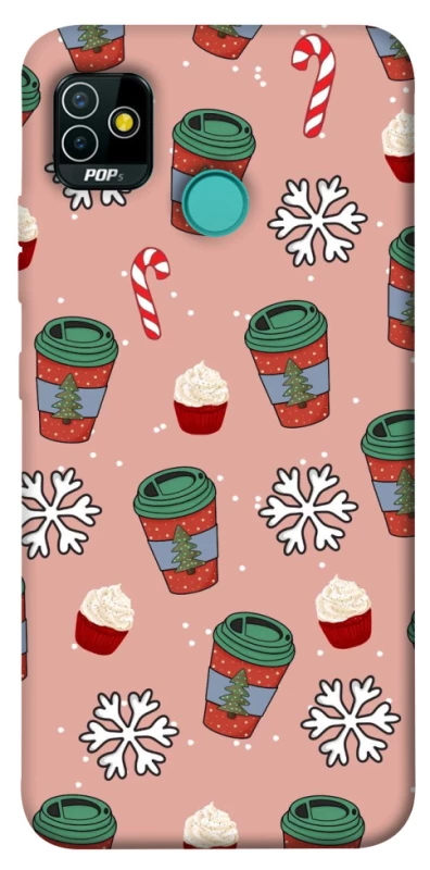 Чехол на TECNO POP 5 Новогодний v38 фото 1 из 1