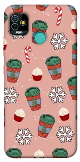 Чехол на TECNO POP 5 Новогодний v38 фото 1 из 1