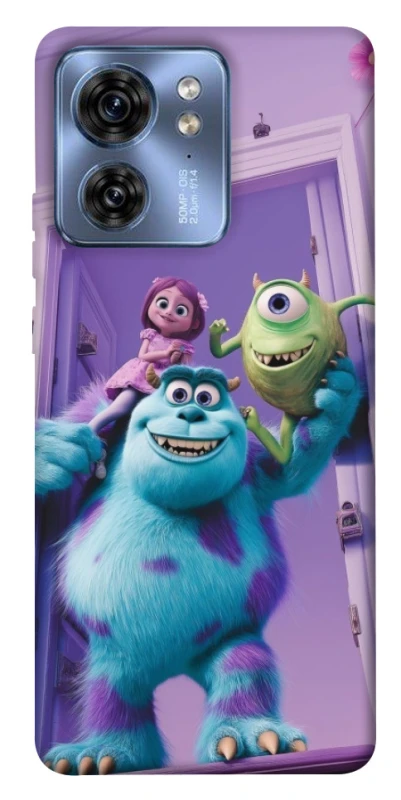 Чохол на Motorola Edge 40 Monsters friends фото 1 з 1