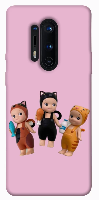 Чохол на OnePlus 8 Pro Cat Cafe Trio фото 1 з 1