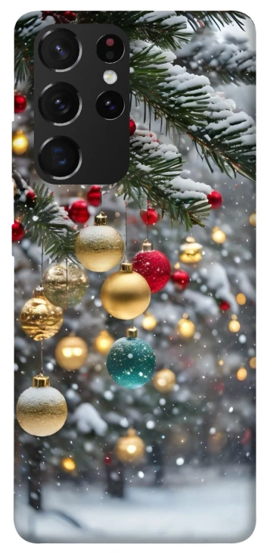 Чохол на Samsung Galaxy S21 Ultra Новорічний v48 фото 1 з 1