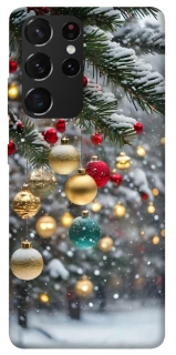 Чехол на Samsung Galaxy S21 Ultra Новогодний v48 фото 1 из 1