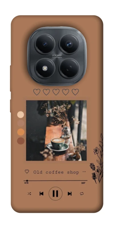 Чохол на Xiaomi Redmi Note 15 Pro 4G Coffee player фото 1 з 1