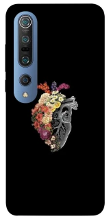 Чохол на Xiaomi Mi 10 / Mi 10 Pro Heart with flowers фото 1 з 1
