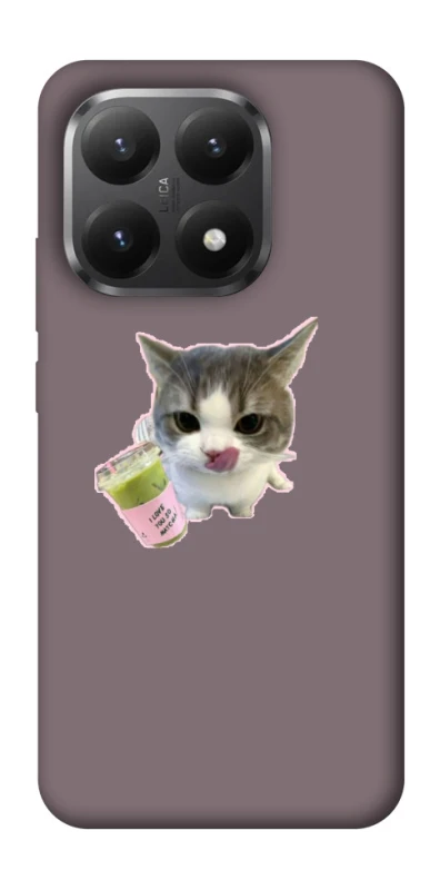 Чохол на Xiaomi 15T cat matcha фото 1 з 1
