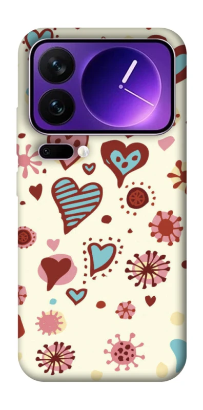 Чехол на Xiaomi 17 Pro Max Pretty hearts фото 1 из 1