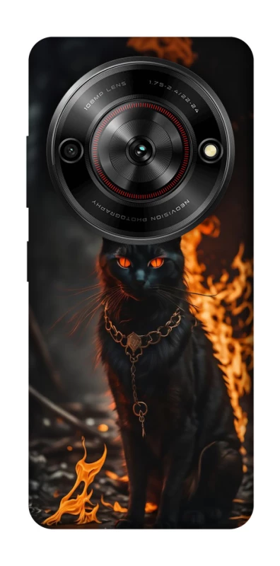 Чохол на ZTE Nubia Focus Вогняний кіт фото 1 з 1