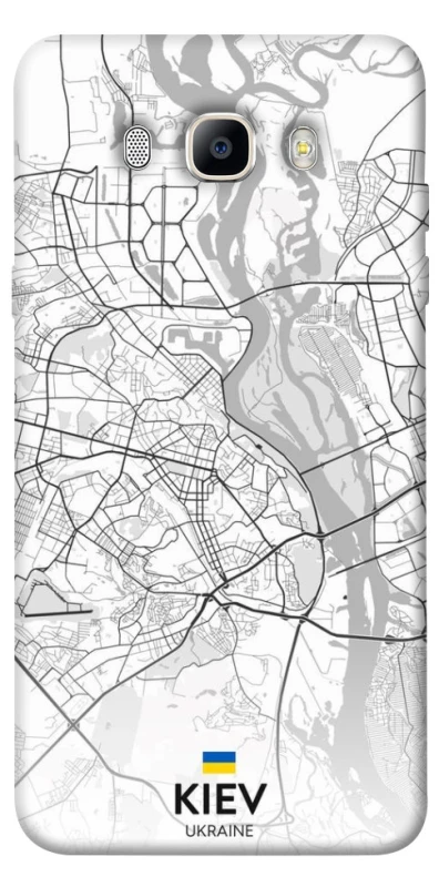 Чохол на Samsung J510F Galaxy J5 (2016) Kiev white map фото 1 з 1