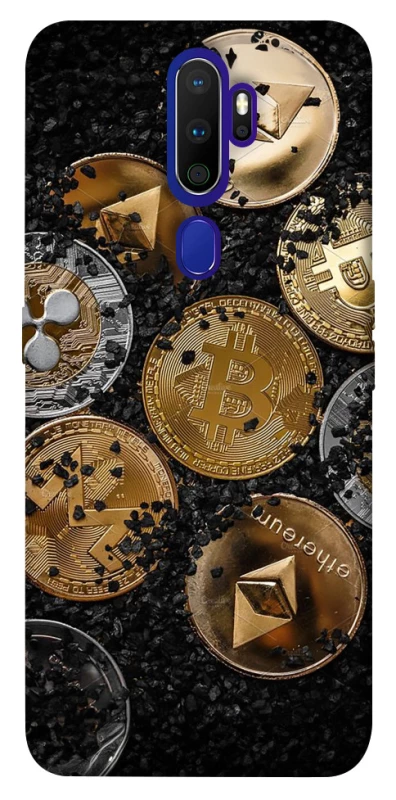 Чохол на Oppo A5 (2020) / Oppo A9 (2020) Many coins v2 фото 1 з 1