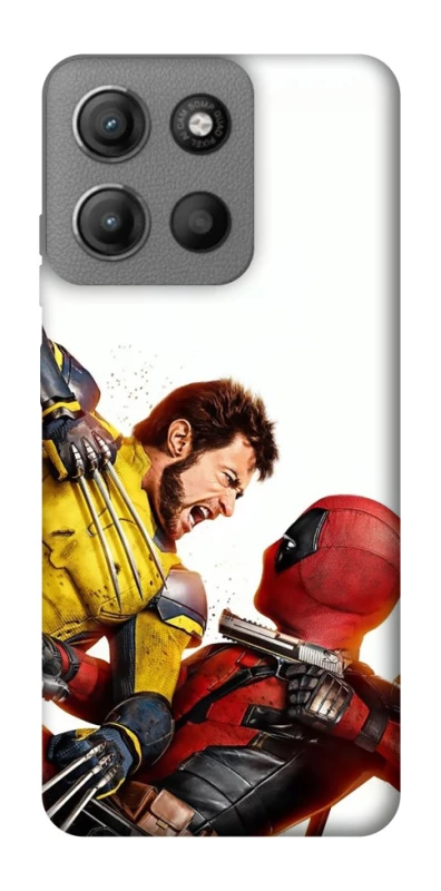 Чохол на Motorola Moto G15 Power Deadpool and Wolverine фото 1 з 1