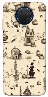 Чехол на Nokia G20 / G10 / 6.3 Halloween aesthetic ver.1 фото 1 из 1