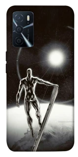 Чехол на Oppo A16s / A16 Серебряный сёрфер фото 1 из 1