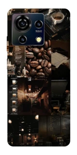 Чохол на ZTE Blade V50 Vita Coffee collage ver.1 фото 1 з 1
