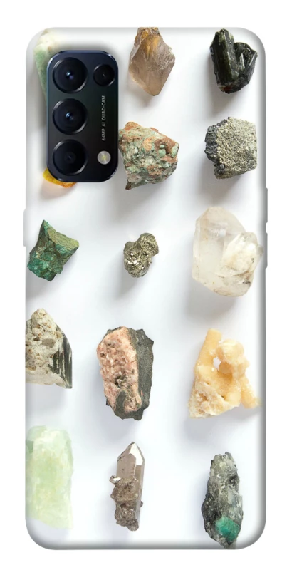 Чехол на Oppo Reno 5 4G Коллекция кристаллов фото 1 из 1