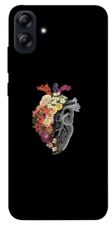 Чохол на Samsung Galaxy A04e Heart with flowers фото 1 з 1