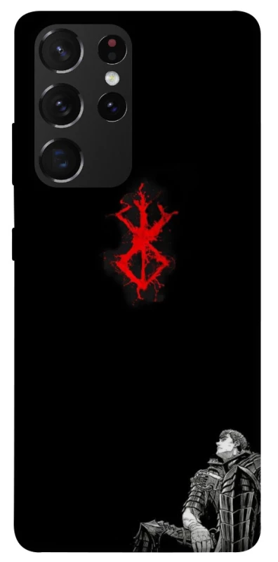Чохол на Samsung Galaxy S21 Ultra berserk black фото 1 з 1