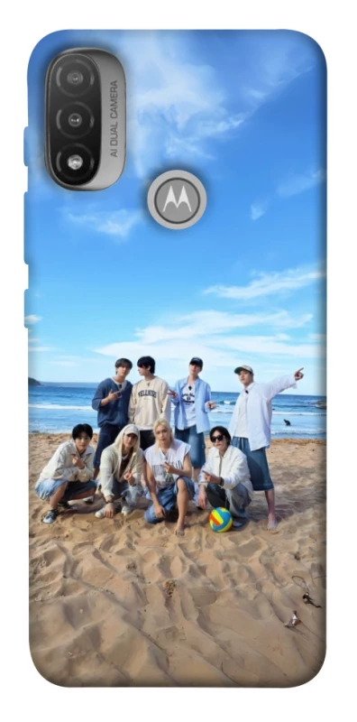Чохол на Motorola Moto E20 Stray Kids All In One Frame фото 1 з 1