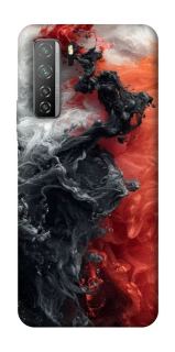 Чохол на Huawei Nova 7 SE Black and Red фото 1 з 1