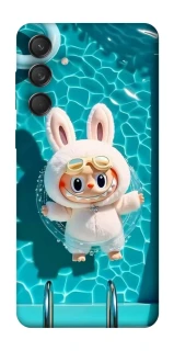 Чехол на Samsung Galaxy M55 Labubu in the pool ver.2 фото 1 из 1