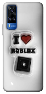 Чохол на Vivo Y51a I love Roblox фото 1 з 1